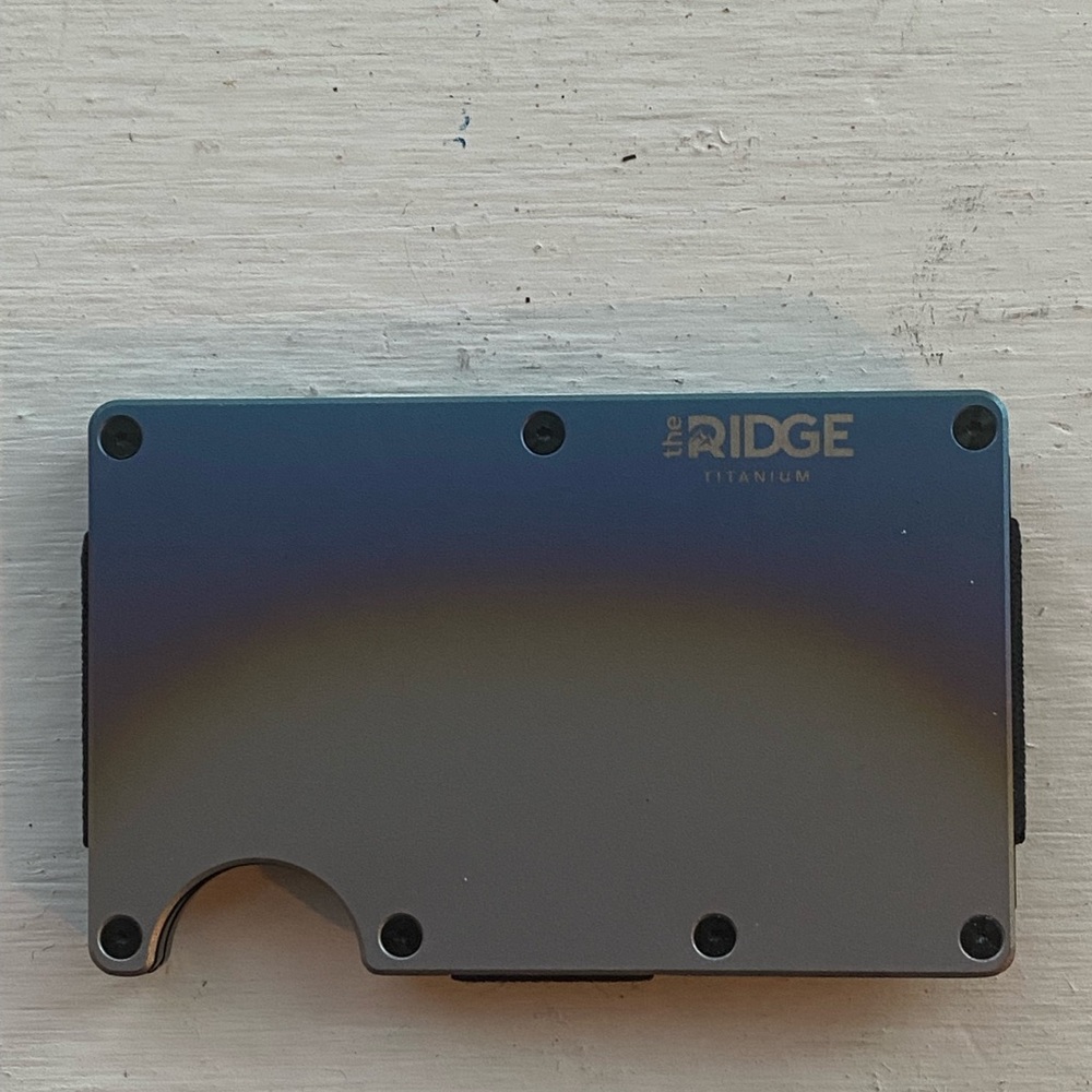 Ridge wallet